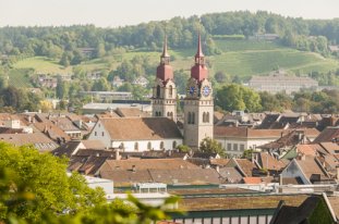 die stadt winterthur in der schweiz